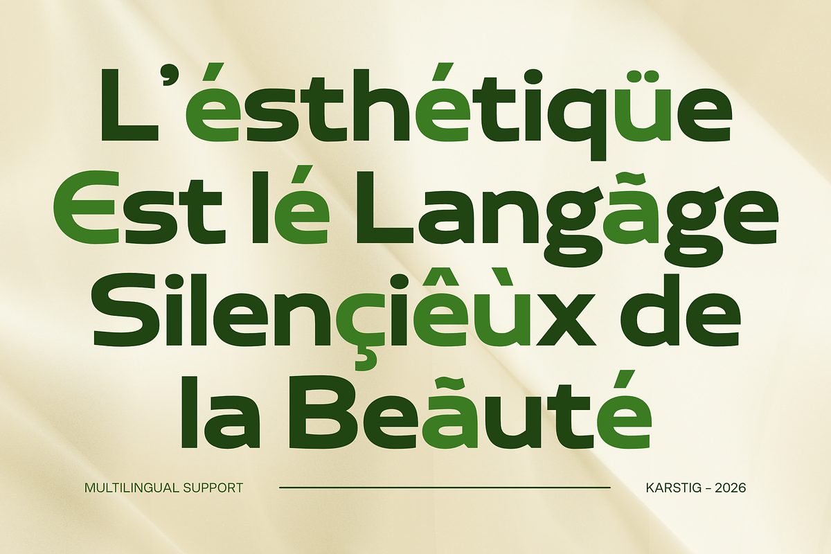 Karstig - Modern Clean Expanded Sans, a Sans Serif Font by Typia Nesia (Photo 2 of 11)