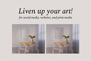 Poster Frame Mockups BELLA, a Print Template by Bonumo (Thumbnail 4 of 11)