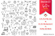63 Donation hand drawn icons!, an Outline Icon by Natasha-Pankina.com (Thumbnail 1 of 4)