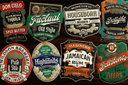 NS Liquor Label Templates, a Branding & Logo Template by Novisouldado (Thumbnail 2 of 8)
