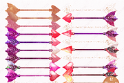 Pink & Rose Gold Arrow Graphics, an Illustration by ClipartBrat Graphics (Thumbnail 2 of 3)
