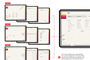 Life+ Supr Undated Digital Planner, a Presentation Template by Bichin (Thumbnail 4 of 9)