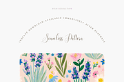 Lavender Floral Seamless Pattern PNG, a Pattern Graphic by Pati Charm Studio (Thumbnail 2 of 6)