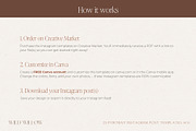 Luxury Instagram post templates, a Social Media Template by Wonderlik Webdesign (Thumbnail 11 of 11)