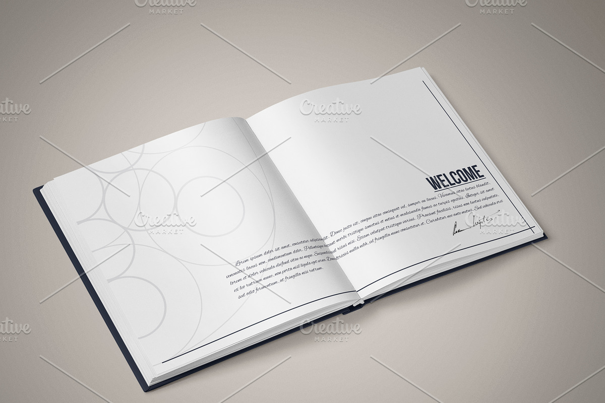 Blue Lounge Square Menu Theme, a Templates & Theme by VladAlexandru93 (Photo 5 of 5)