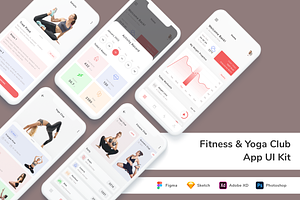 Fitness & Yoga Club App UI Kit