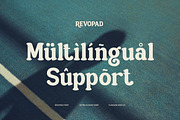Revopad - Retro Elegant Serif Font, a Serif Font by Flawless And Co (Thumbnail 8 of 10)