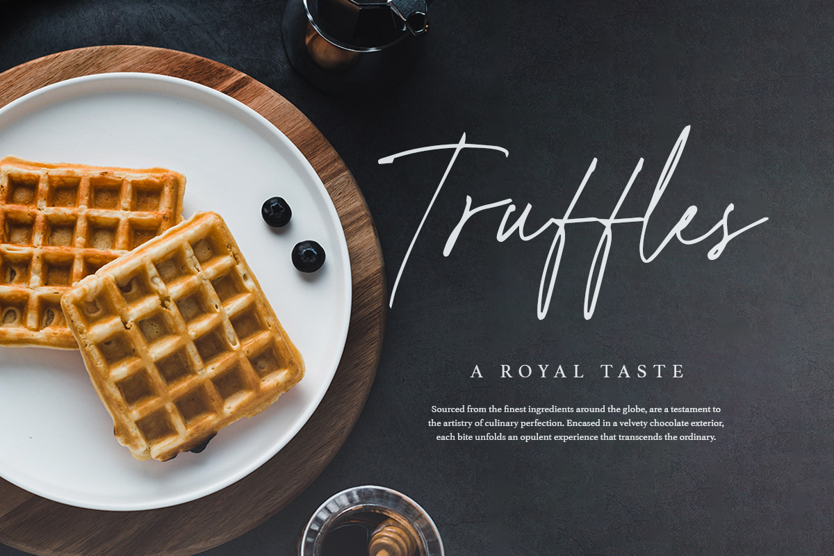 Serfine - Handwritten Script, a Script Font by Bale Type (Photo 5 of 9)