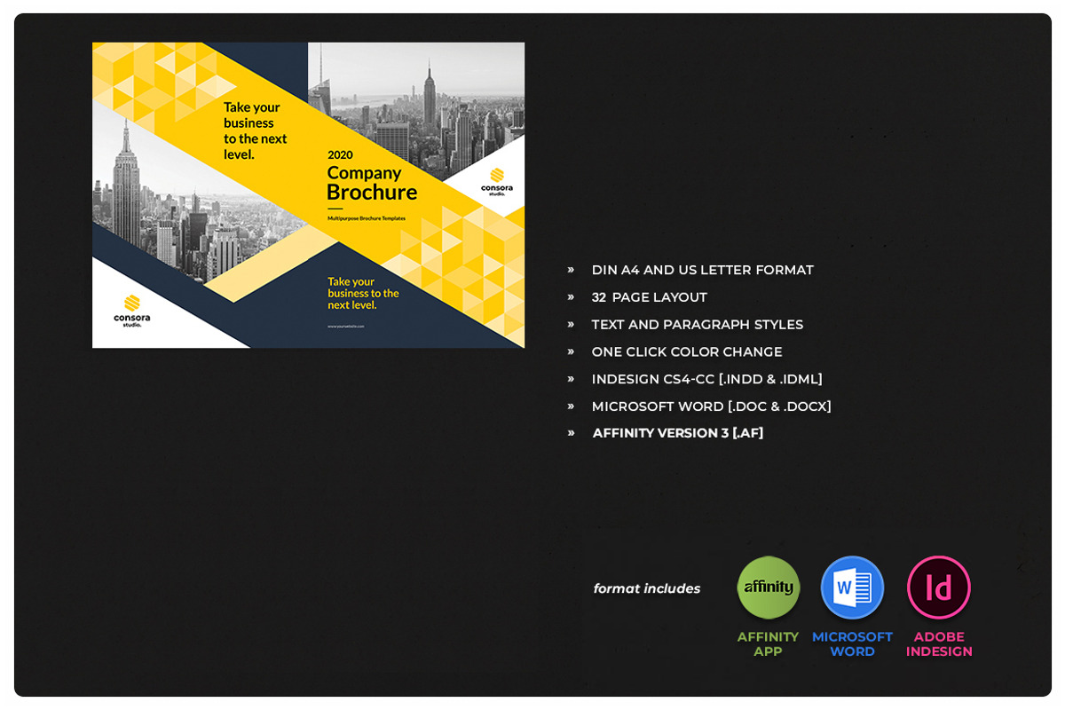 Company Profile Brochure, a Brochure Template by StudioGraficso (Photo 9 of 9)