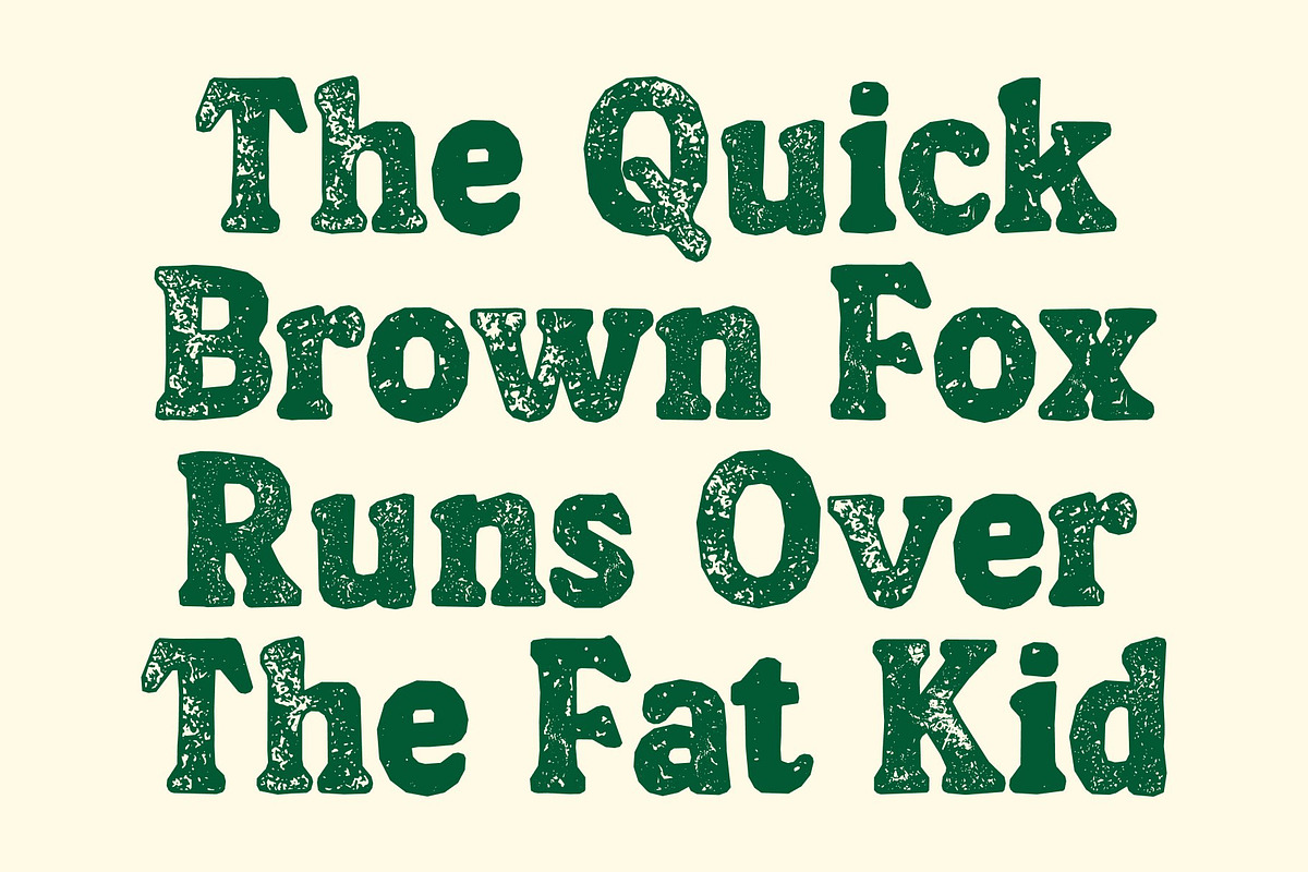 CS Limau Stamp, a Slab Serif Font by Craft Supply Co. (Photo 5 of 8)