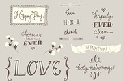 Wedding Overlays / Photoshop Brushes preview 2