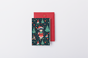 Christmas Card Design Bundle 6 Anime, a Card Template by Jay Major Designs (Thumbnail 4 of 10)
