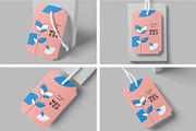 Clothing Apparel Label Mockups, an Advertising Mockup by megostudi0 (Thumbnail 1 of 6)