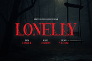 Nothing Inside | Horror Typeface, a Serif Font by Denustudios (Thumbnail 6 of 12)