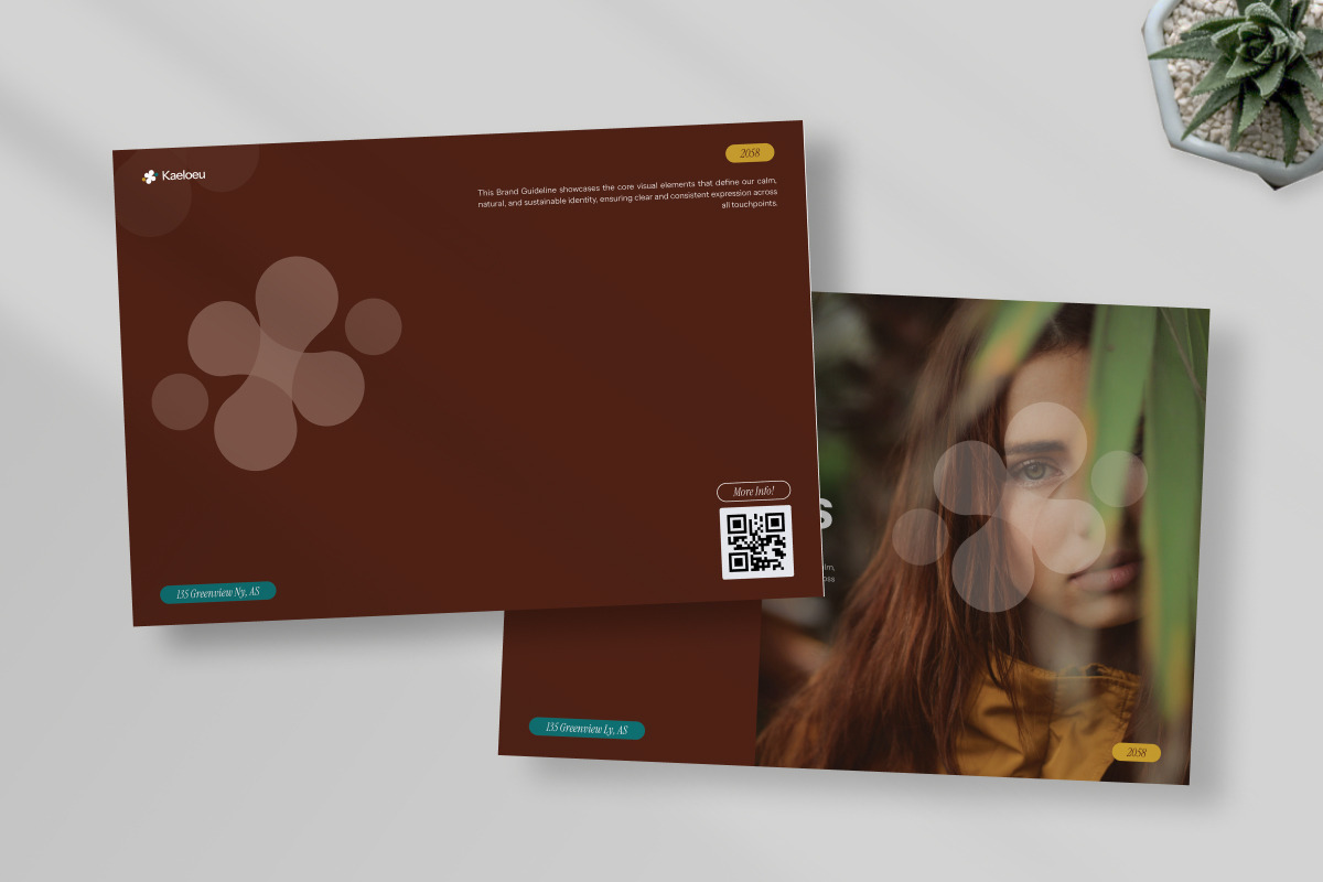 Eco Skincare Brand Guideline, a Magazine Template by trabaskriya (Photo 7 of 7)