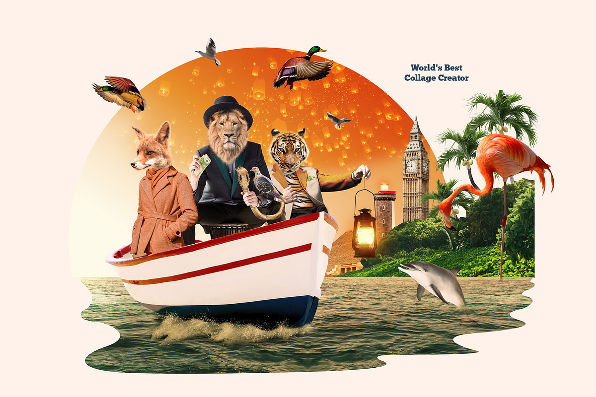 World's Best Collage Creator, an Animal Illustration by SNIPESCIENTIST (Photo 8 of 48)