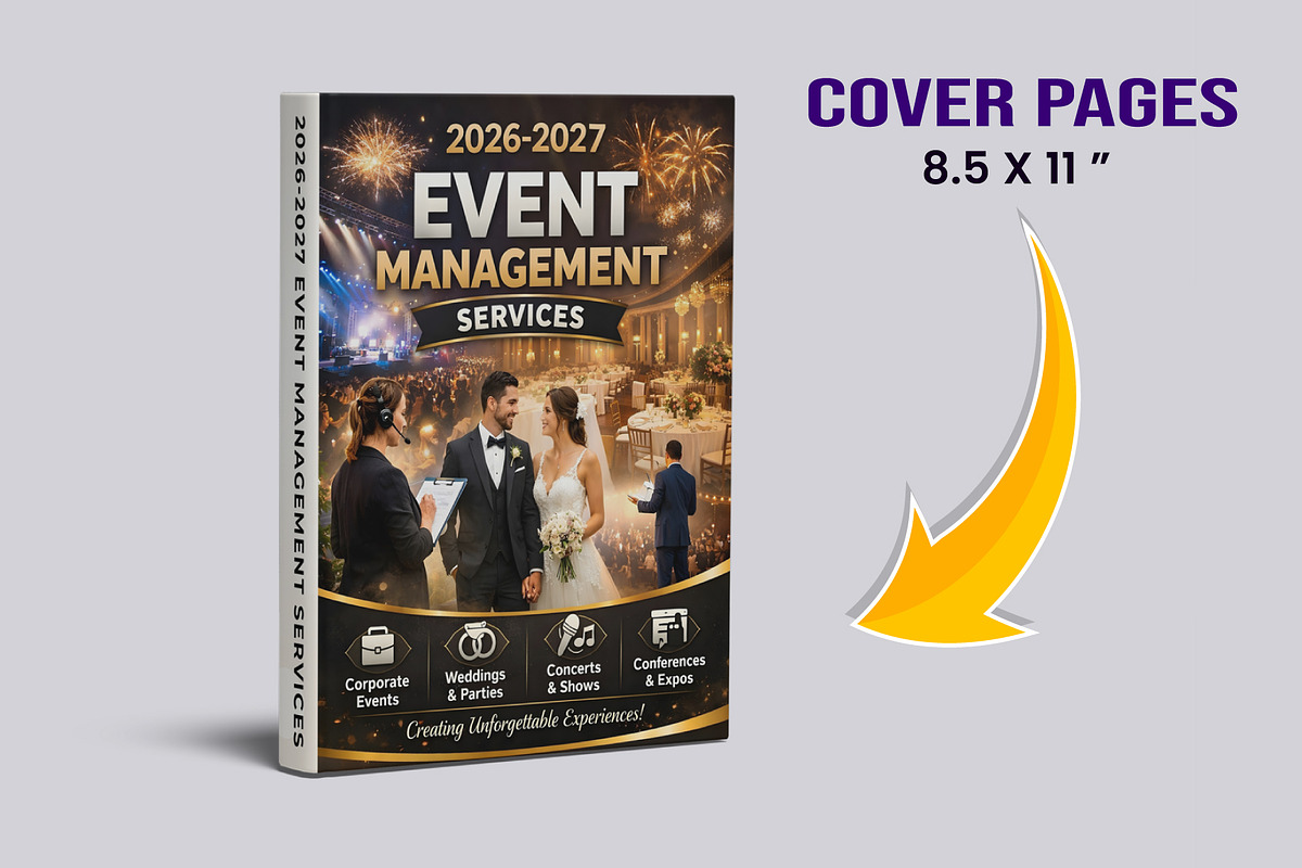 2026–2027 Event Management Planner, a Stationery Template by Designmela01 (Photo 5 of 10)