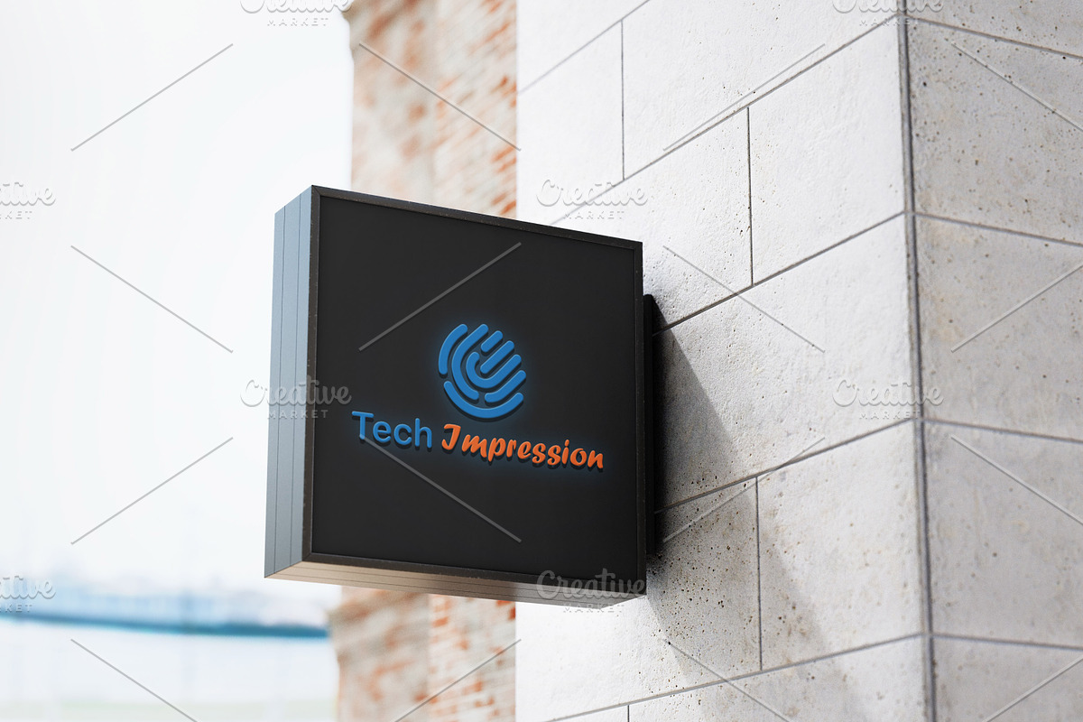 Tech Logo with Free Business Card, a Branding & Logo Template by Techno Digitz (Photo 4 of 7)