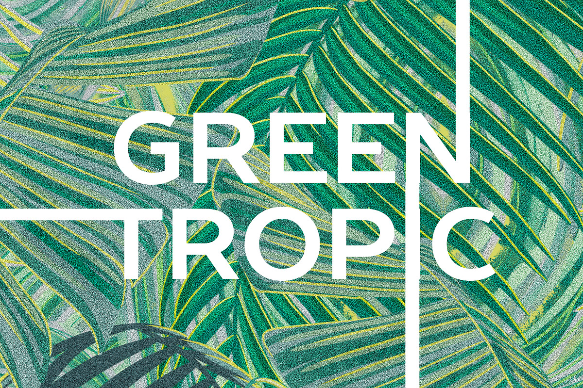 GREEN TROPIC seamless patterns, a Pattern Graphic by ANAKOTO (Photo 10 of 14)