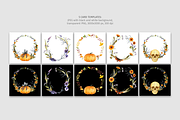 Watercolor Halloween Clipart, an Object Graphic by Valin Malin (Thumbnail 13 of 14)