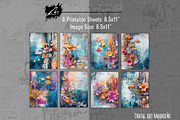 Underwater World, Mixed Media Pages, a Background Graphic by Digital Art Mahdiseño (Thumbnail 3 of 10)