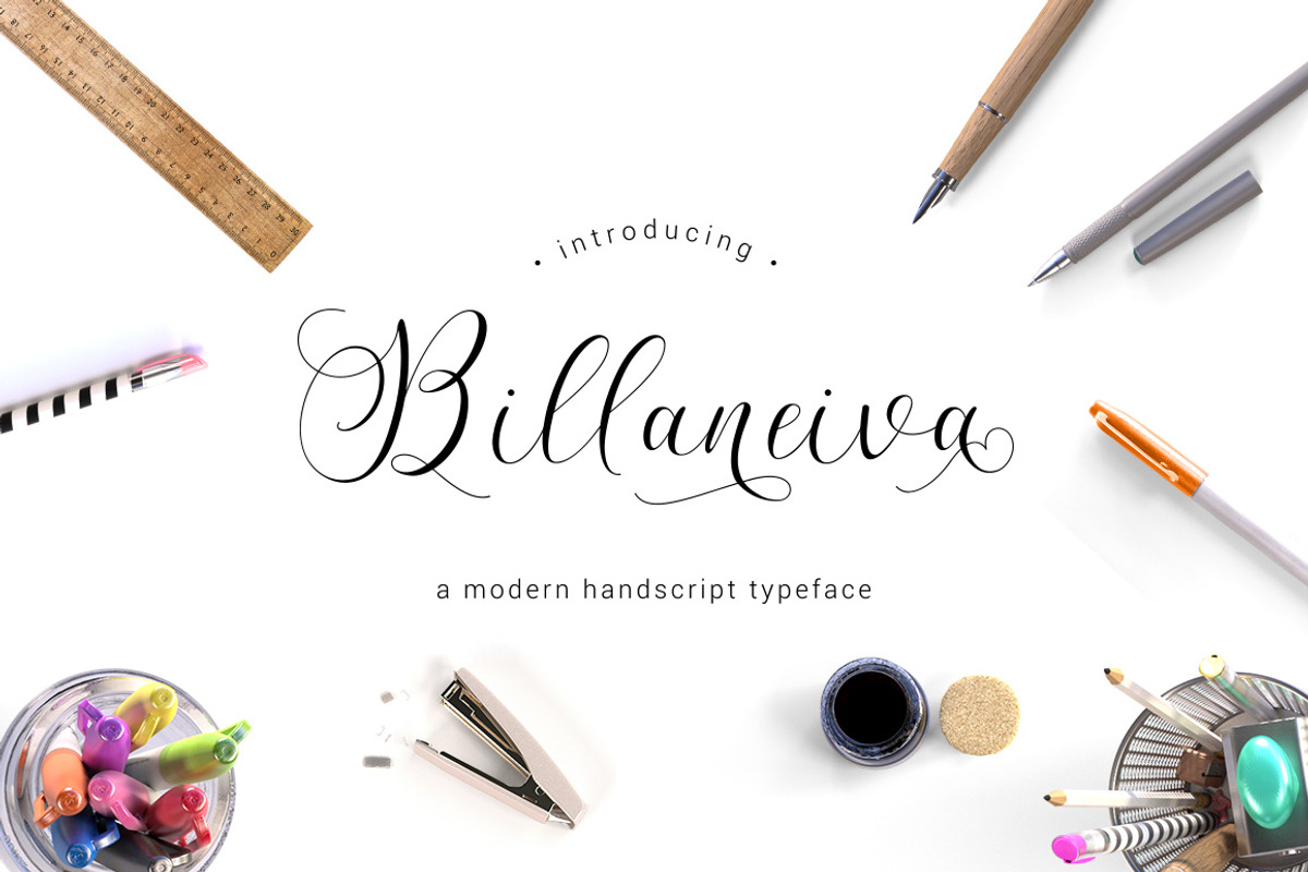 Billaneiva Typeface