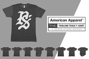 American Apparel TR401 Track T-Shirt