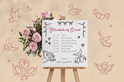 Hand Drawn Playful Wedding Clipart, a Decorative Illustration by La Petite Line Art (Thumbnail 14 of 15)