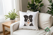 Cute Dog Faces Embroidery Bundle, a Solid Icon by Craft Nest (Thumbnail 4 of 6)