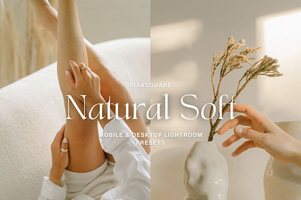 Soft & Natural Lightroom Presets, a Preset Add-On by PixaSquare