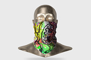 Face mask mockup 3, a Mask Mockup by Radmila (Thumbnail 3 of 8)