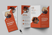 Business Trifold Brochure, a Brochure Template by MightyDesign (Thumbnail 1 of 7)