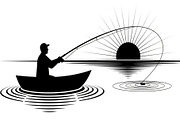 50 Fishing Boat Silhouette Vector, an Illustration by Gaye Art (Thumbnail 7 of 20)