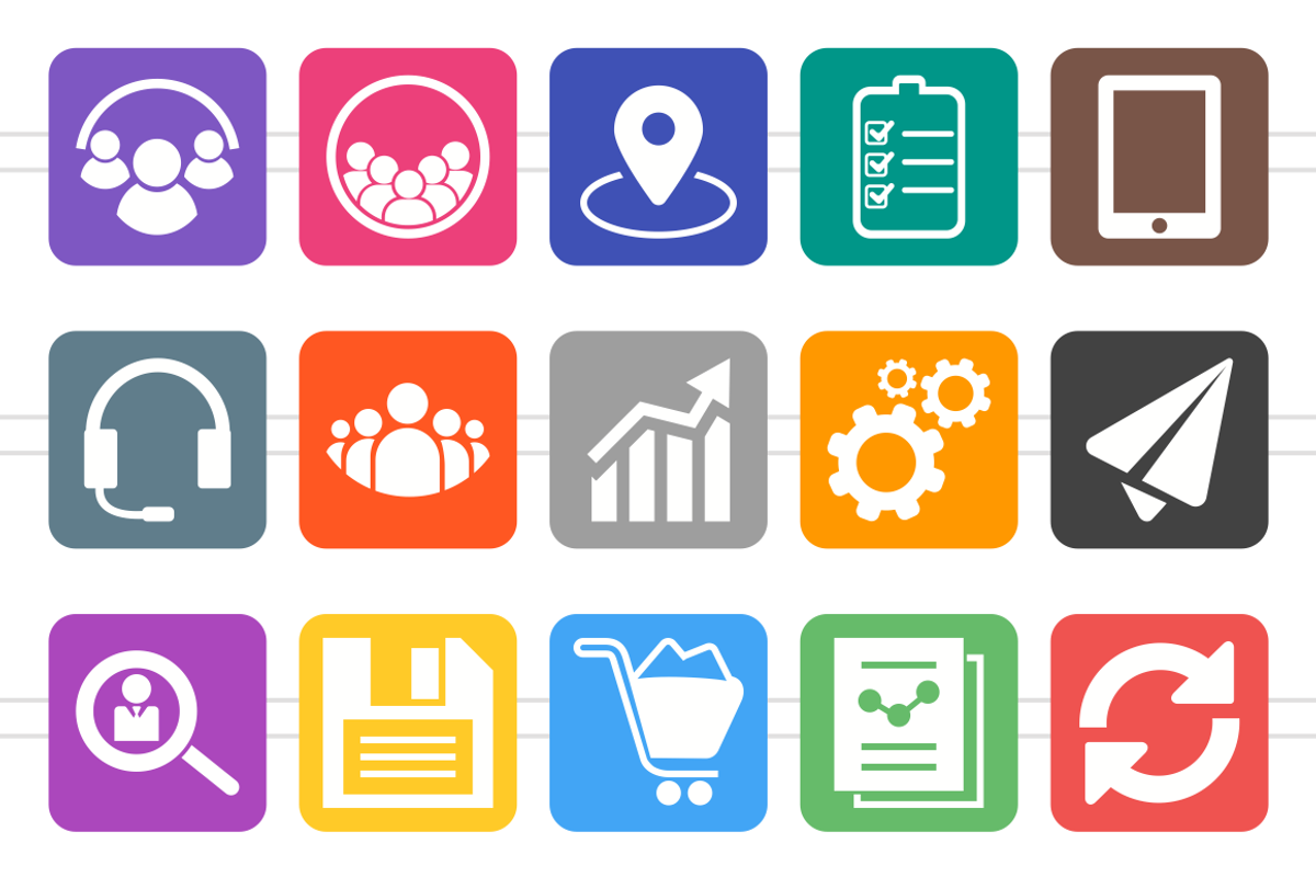 48 Admin Dashboard Flat Round Corner, an Icon by IconBunny (Photo 2 of 3)