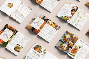 Recipe Cookbook Ebook Template Canva