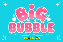 Big Bubble - Bubble Font Types