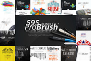 792 BRUSHES - ProBrush™ BUNDLE -76%, a Brush Add-On by Leonard Posavec (Thumbnail 3 of 9)