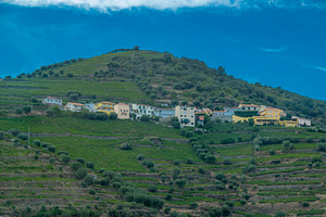 High angle view of a traditional portuguese village, an Architecture Photo by DanFLCreativo