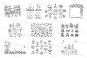 Cartoon plants and flowers set, an Illustration by Bubert Art (Thumbnail 5 of 5)