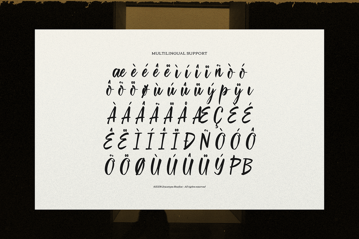 Fouragoh | Handwritten Script, a Font by gracetype_studio (Photo 12 of 12)