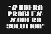 Miraclo Bold Display Font, a Sans Serif Font by Artiveko (Thumbnail 4 of 8)