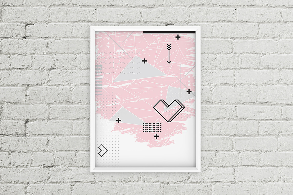 Geometric Abstractions Set, an Object Illustration by moibalkon (Photo 2 of 5)