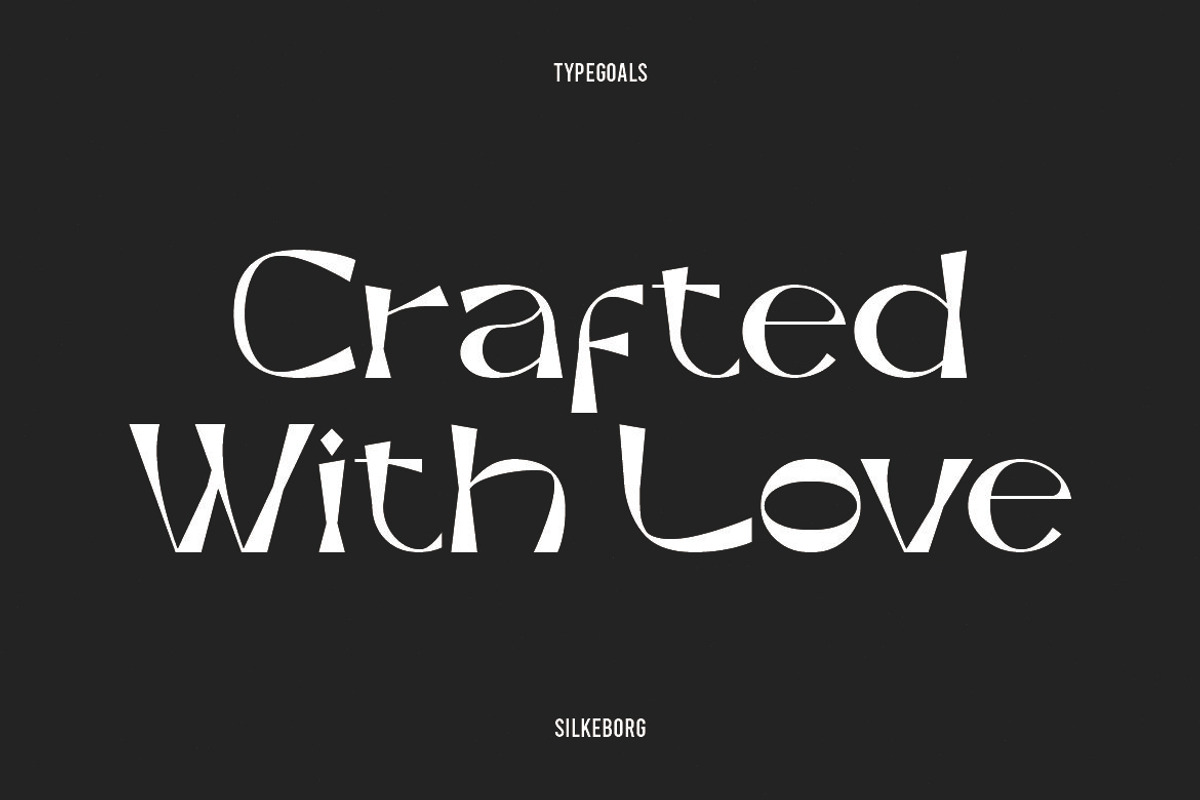 Silkeborg Display Font, a Sans Serif Font by Typegoals Studio (Photo 2 of 9)