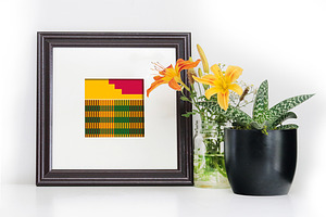 Square (Brown) Frame Mockup