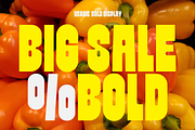 Veggie - Bold Font, a Sans Serif Font by limitype (Thumbnail 2 of 13)
