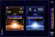 Videocassette - Retro Wave Font, a Symbol Font by Ckybe's Corner (Thumbnail 4 of 5)