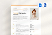 Classic Resume Template Google Docs, a Resume Template by OkiDocs Resume Templates (Thumbnail 1 of 11)