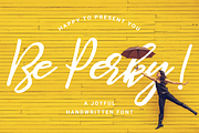 Be Perky! Handwritten Font, a Script Font by LovePowerDesigns (Thumbnail 1 of 12)
