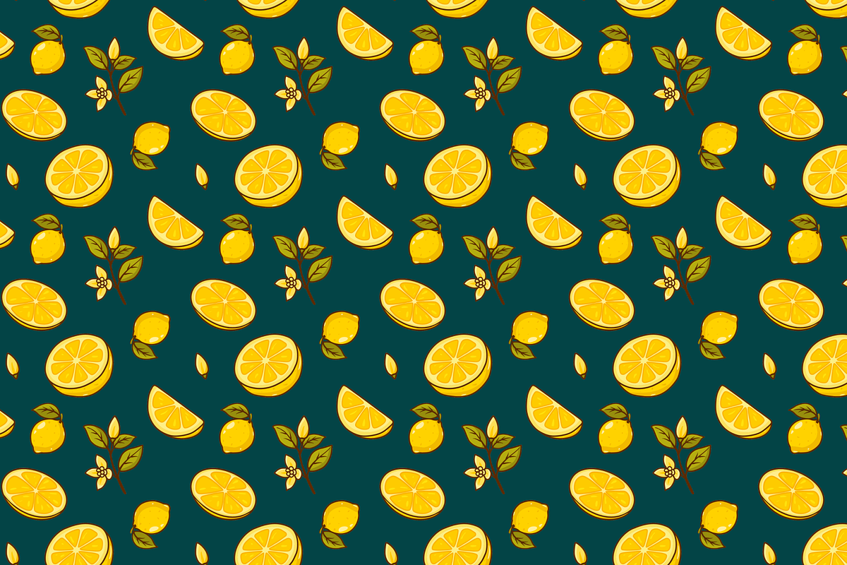Lemon Seamless Pattern, a Pattern Graphic by Laimmilka (Photo 3 of 3)