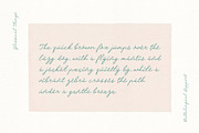 Glessical Things Handwritten Script, a Handwritten Font by Perplexitics (Thumbnail 9 of 11)